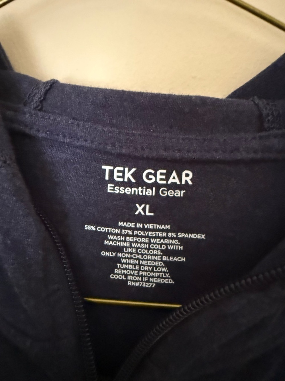 tek gear Women's Hooded Zip Jackets in Black and Navy - Picture 11 of 16